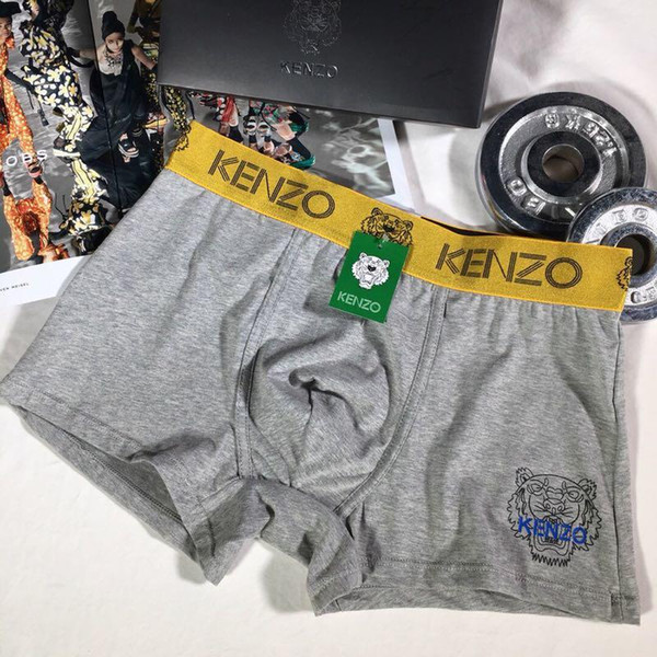 A2 Famous Designer Boxer Mens Underwear Boxers Brief Short For Man Luxury Sexy Underwear Casual Men Breathable Male Gay Boxer Brief Shorts