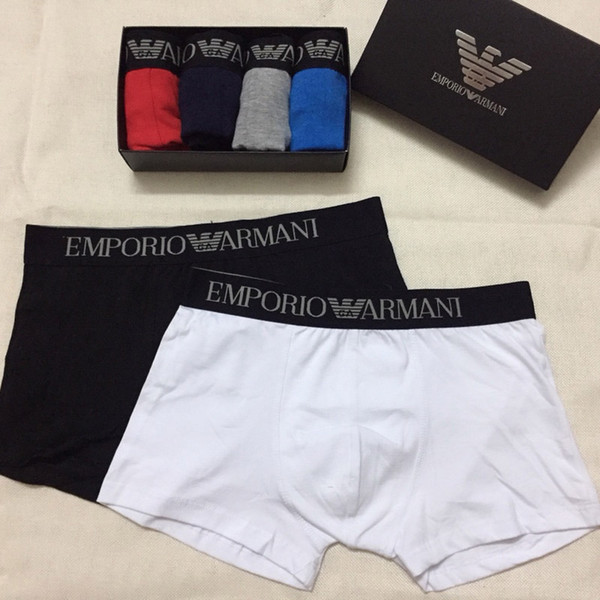 2019 Best price cotton Men Boxer Soft Breathable Underwear Male Comfortable Solid Panties Underpants Boxer shorts Homme For Men Boxershort