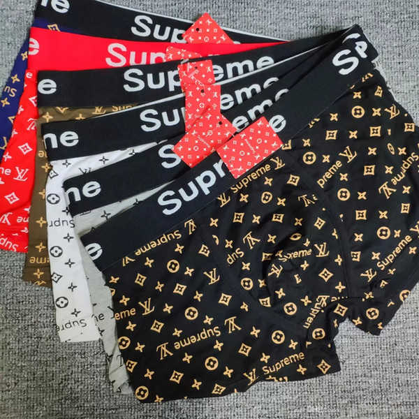 High Quality Luxury Designer Sexy Mens Underwear Boxers For Man Underwear Cueca Boxer Ropa Interior Hombre Vintage Gay Boxer Shorts
