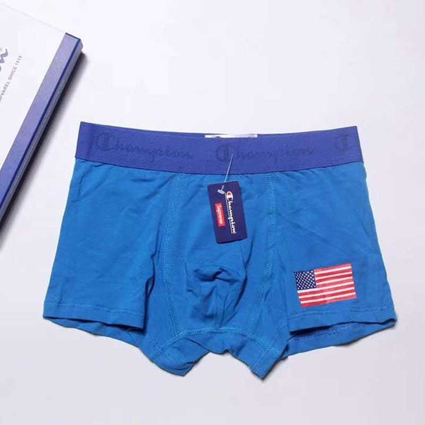Men's Sexy summer Soft Breathable mesh ice silk Underwear Boxer Four Corner Panties Male U Convex Pouch Shorts Solid Letter printed Underpan