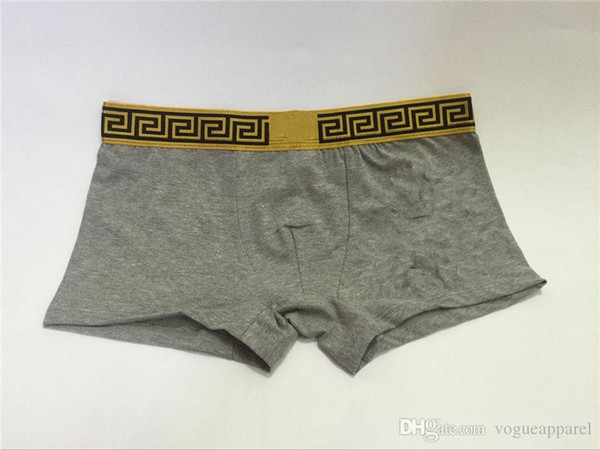 Italy Designer Boxershort 5 colors 5pcs/lot sexy cotton men boxers breathable mens underwear branded boxers logo underwear male boxer