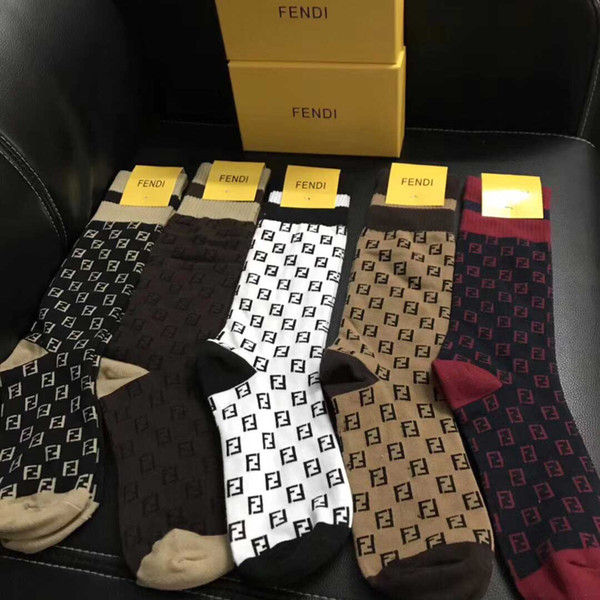 Sports Skateboard Stockings Teenager Tide Brand Men's Fashion Bumblebee Printed Sockings Hip-Hop Socks For Unisex Letter Printed Socks