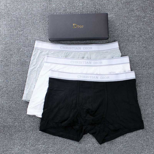 Luxry Design Boxershort 4pcs/pack Underpants Men Underwear Soft Cotton Boxer Shorts Sexy under wear Men Panties Homme Gay Underwears