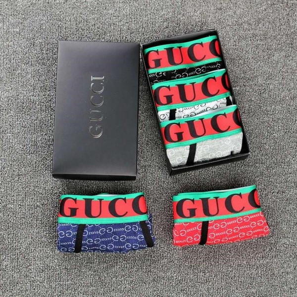 Mens Boxer Short Underpants Brief For Man UnderPanties Sexy Underwear Mens Boxers Cotton Underwears Shorts Fish Pattern Male Boxershort
