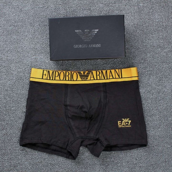 Luxury Designer Mens Underwear Boxers Cotton Men Boxers Briefs Men Soft Underpants Underwear Masculina Cueca Boxers Home Underpantss