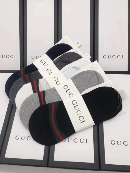 5 Colors Ankle Socks Sports Brand Cheerleaders Black Short Sock Girls Women Cotton Sports Socks Pink Skateboard Sneaker Stockings With Box