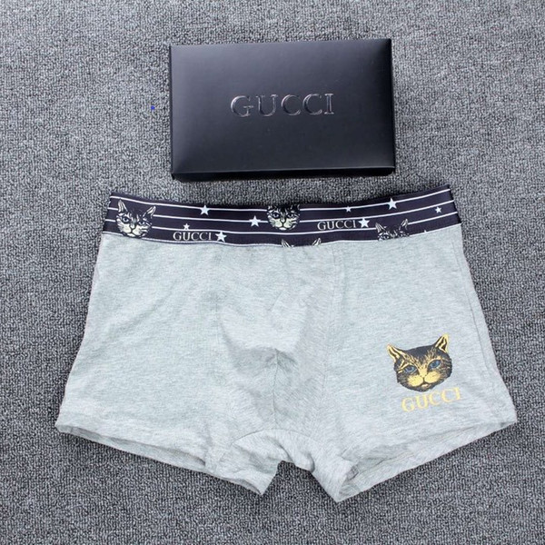 5Pcs/lot Brand Boxer Mens Underwear Cotton Man Designer Short Breathable Solid Flexible Shorts Boxer Pure Color Underpants Male Boxershort