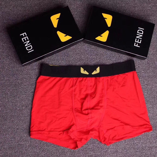 Hot Brand Mens Underwear Circle Cuecas Fashion Cotton Spots Sexy Cool Male Men Boxer Shorts Man Underpant Plus Size Cheap Mnes Boxershort