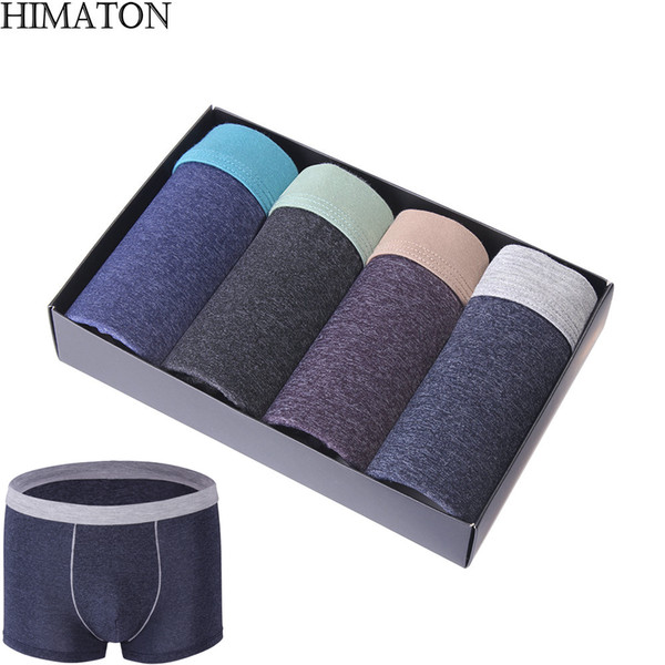 Wholesale Factory Underwear Men's Boxers Man 10pcs/lot Nylon Underwear Seamless Panties Male Boxers Solid Underpanties Sexy Boxers For Men