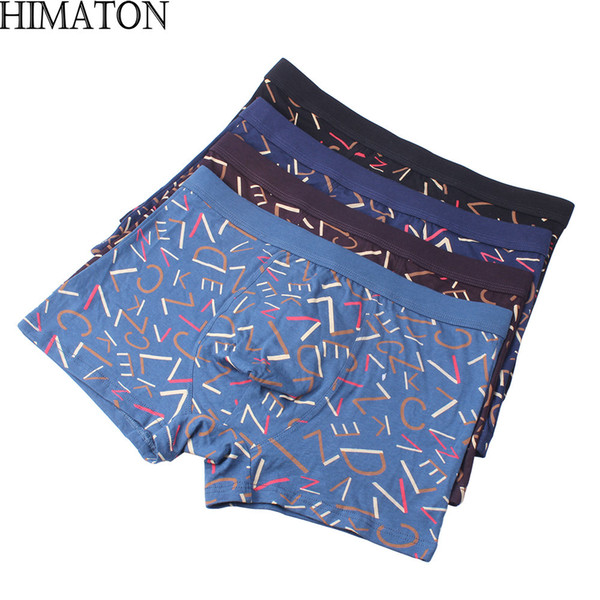 Sales Cotton Boxer Men Underwear Shorts Panties Bulk Factory Direct Selling Letters Printed Sexy Boxers Male Underpants