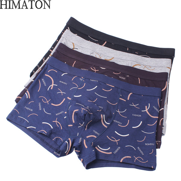 Men Boxers Trunks Underwear Cotton Shorts Underpants For Men 10PCS/Lot Fashion Printed Sexy Breathable Underwear Drawers