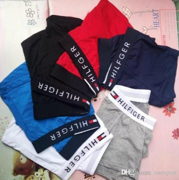 Men's 100% cotton Underwear Underpants Pants Brand Luxury Five Colors Briefs Boxer 5pcs Male Confortable Clothing Drop Shipping Mis Col