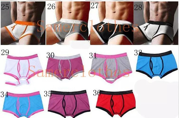 Luxury Mens Underwear Boxer Brief Shorts 100% Fashion Letter Around Designer Youth Funny Sexy Boxer Cotton 365 Colors Mens Penis Boxer Homme