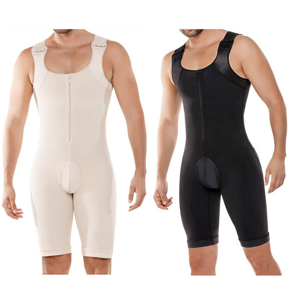 Body Modeling Men Bodysuit Stretchy Shapewear Butt Lifting Sexy Shaper Hombre Solid Bodyshaper Homme Posture Bodysuit