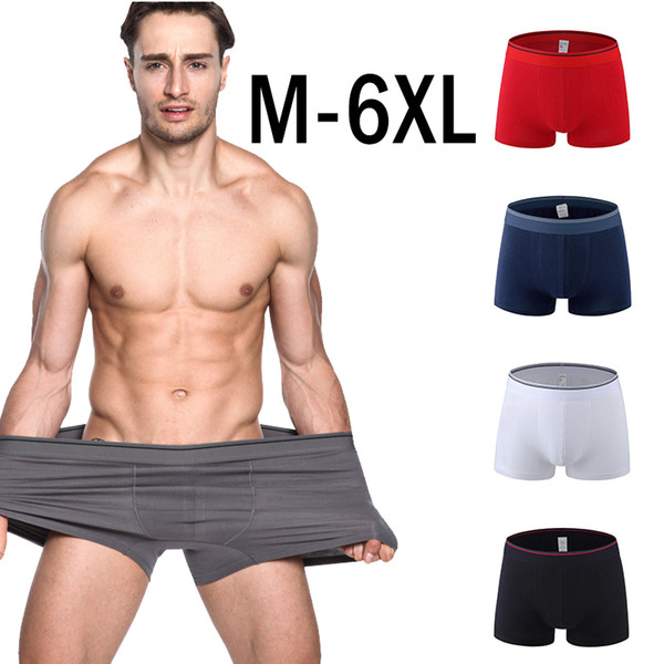 Mens Underwears Boxers Ethika Boxer Underpants M-6XL Plus Size Cotton Men Boxers Briefs Underwear Shorts Trunks