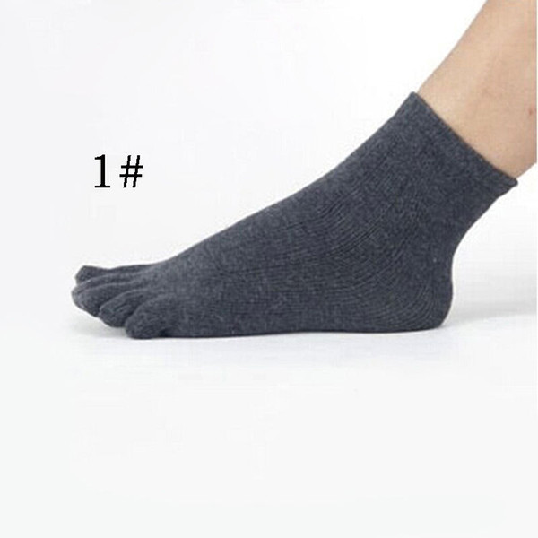 Men Women Five Toes Cotton Socks Pure Sporty Trainer Fashion Toes Socks Breathable HOT Ankle