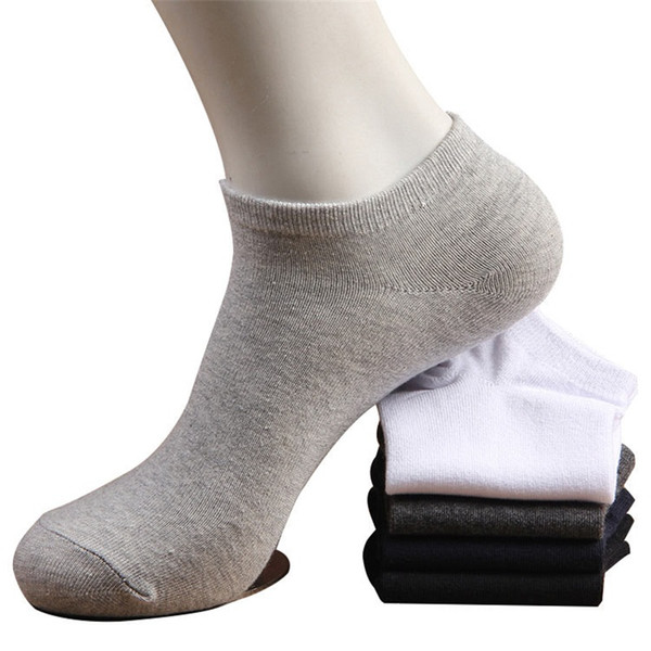 5pair Men's Socks Invisible Ankle Socks High Quality Cotton Casual Breathable Thin Short Boat