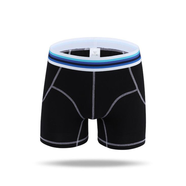 Men's Underwear Boxers Shorts Long Tight Underpants Waistband Leg Protect Boxers Men Shorts Sexy Men Panties 7 Colors M-3XL