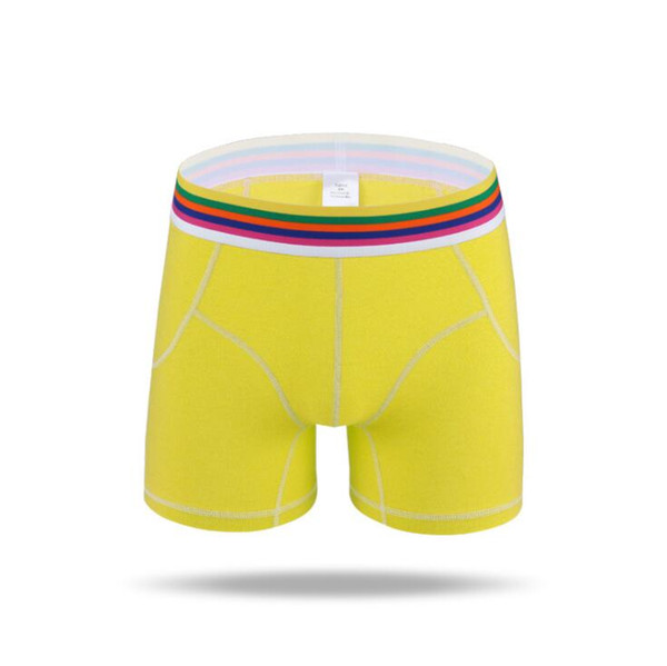 Men's Underwear Boxers Shorts Long Tight Underpants Waistband Leg Protect Boxers Men Shorts Sexy Men Panties