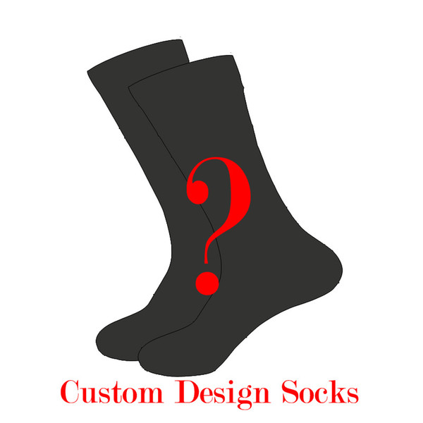 Brand Quality Customized Design Happy Socks Men/Women Socks Contact Customer Service Before Order