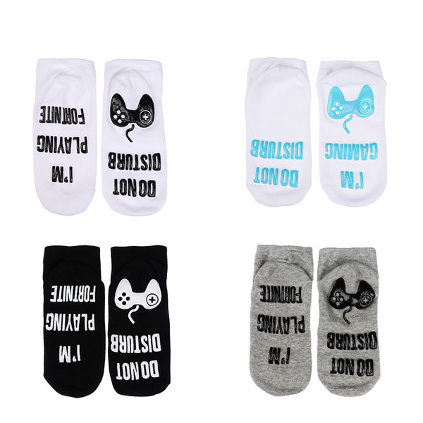 New Arrival Fashion Unisex Novelty Socks Do Not Disturb I Am Gaming Funny Letter Printed Socks Men & Women Hosiery Drop Ship