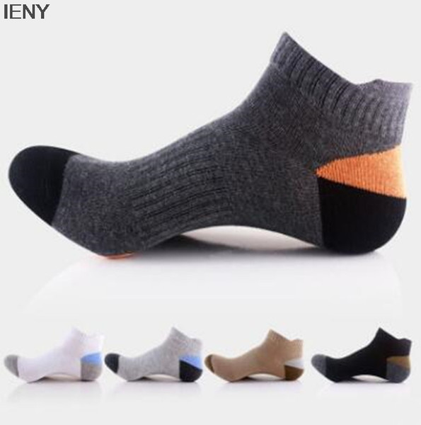 IENY New men's cotton socks duck tongue sports socks breathable basketball