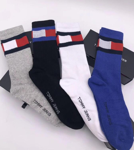 Kanye Season 5 Calabasas Socks Spring Summer Football Tube Socks Street Skateboard Fashion Sports Sockings Letter Print TOMMN Socks