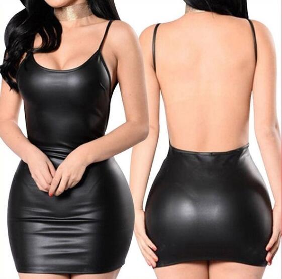 Sexy underwear foreign trade customized increase European code manufacturers spot focus on foreign trade 10 years with black leather coat