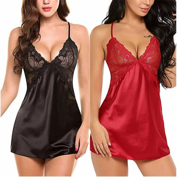 Lingerie Sexy Hot Erotic Costumes Underwear Babydoll Sexy Lingerie Porno Plus Size Sex Dress Pajamas S-XXL women exotic apparel