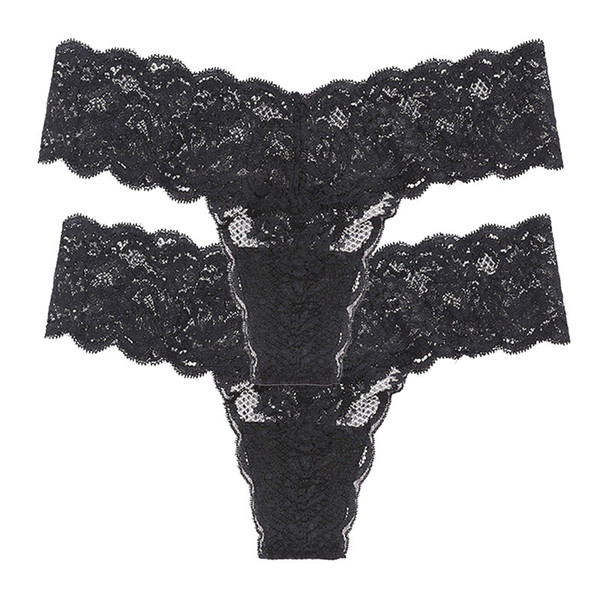 Sexy Lingerie Lace Cozy Brief Elegant Seamless Panties Soft Underpant Thongs Underwear for Women