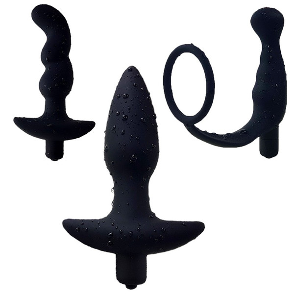 New Adult Anal Sex Toys for Men & Women G Spot Anal Plug Vibrators for Female Vibrating Butt Plugs Prostate Massage for Male