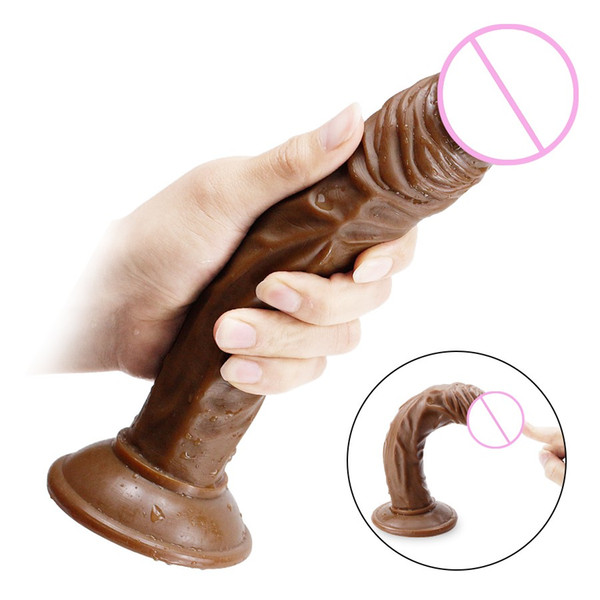 FLXUR Realistic Male Artificial Penis Strong Suction Cup Dildo Female Vagina masturbation Adult Sex Toy for Women Pussy Sex Shop