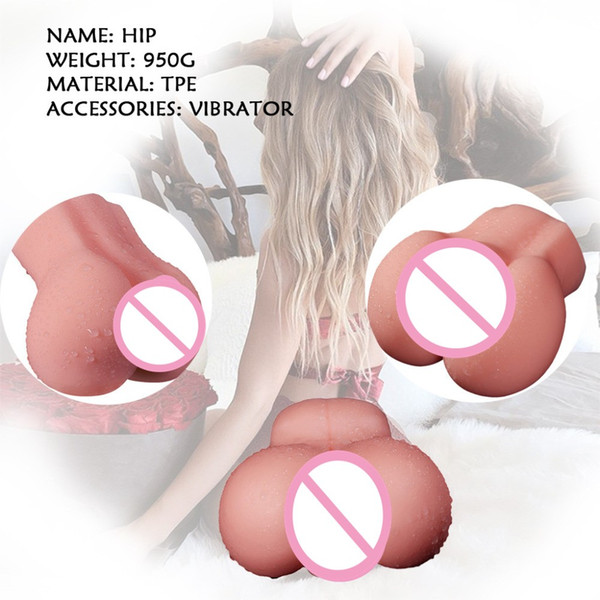 New feeling Soft silicone realistic penis waterproof vibration 3D realistic doll male Masturbators anal sex toy For Adult MenB50