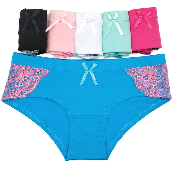 Yun Meng Ni Hot Sale New Style Ladies Cotton Panties Women Panties Girls Underwear With Lace