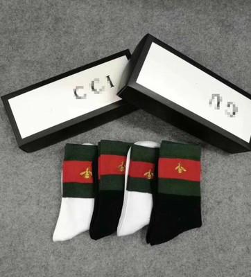 4 Pairs/Set brand designer socks Slippers New Fashion cotton Sport socks mens women unisex luxury designer sock Stockings Free Size