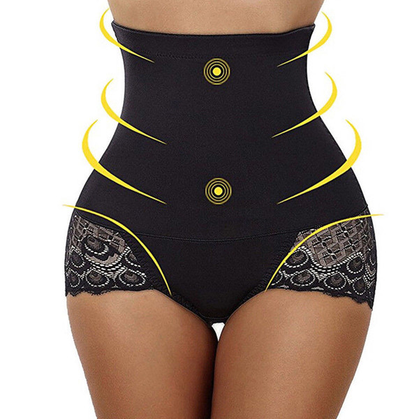 Women Body Shaper Control Tummy Slim High Waist Lace Shapewear Underwear high waist panties women sexy briefs thongs #7