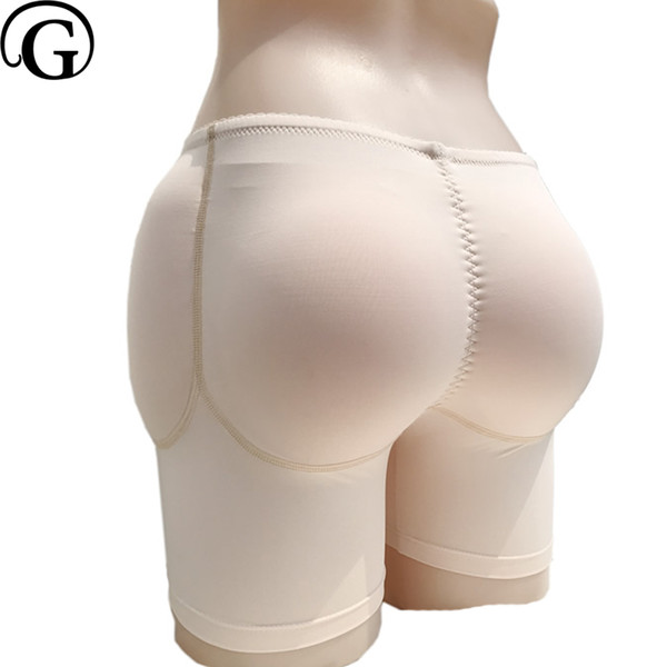 PRAYGER Women 4 Sillicon Inserts Control Panties Bum Enhancers Buttock Hip lifter Shaper Removable Pads Underwear