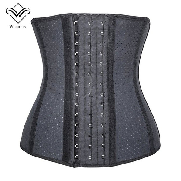 100% Latex Waist Trainer 2016 Underbust Corset Body Shaper Slimming Belt Shaperwear Hot Shapers Plus XS-3XL