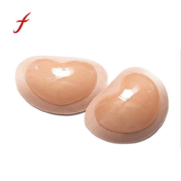 Feitong Fashion Women's Breast Push Up Pads Swimsuit Accessories Silicone Bra Pad Nipple Cover Stickers Patch 5/4