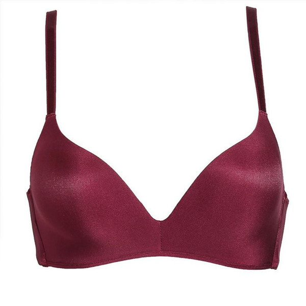 Sexy Seamless Bras Fashion Wire Free Women Lingerie Highlight Push Up Bra Full Temptation Solid Bra