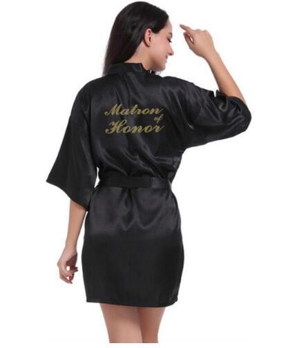 Matron of Honor bridesmaid robes personalized matching robes mother of the bride gift robe