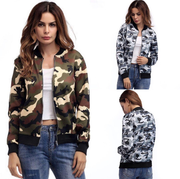 2018 Hot Sale Spring New Arrival Fashion And Comfortable Camouflage Clothing Jacket No Hat Zipper Sweater Free Shipping