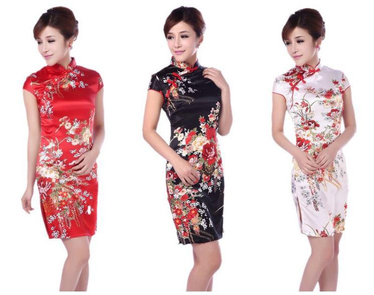 Shanghai Story new sale cheongsam dress vintage ipao dress Qipao Oriental Dresses Chinese traditional dress 3 color