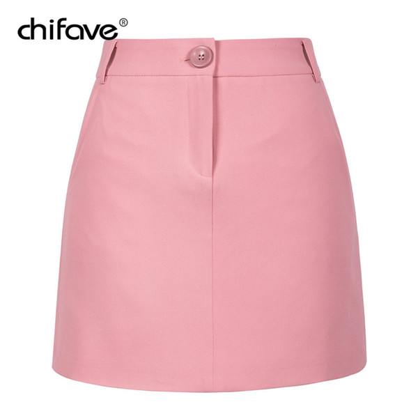 Women Casual Mini Skirt Suit Office Female Spring Autumn Korean High Waist Solid Bodycon Skirt Elegant Office Ladies Work Skirts