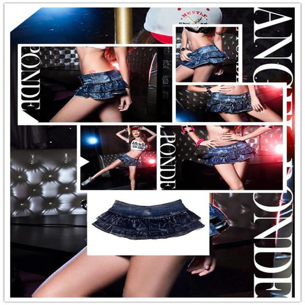 2018 DS Performance Lead Dance Nightclub Female Singer Sexy Mini Skirt Party Clubwear Short Skirt Solid Sexy Outwear