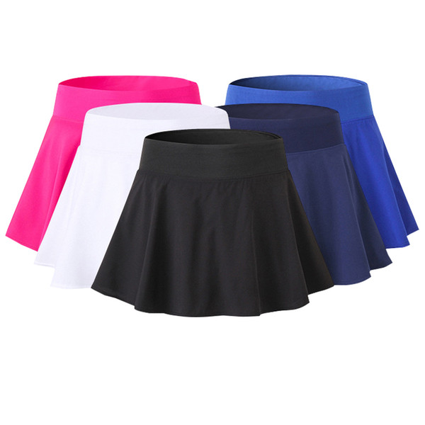 Women Sport Skirt Tennis Skorts Quickly Dry Yoga Shorts Compression Two Layers Yoga Skirt pants Gym Sportswear Female clothes wholesale