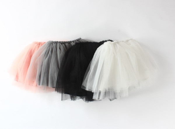 2017 Baby Girl Pettiskirts Net Veil Skirt Kids Cute Princess Clothes Birthday Gift Toddler Ball Gown Party Kawaii TUTU Skirts