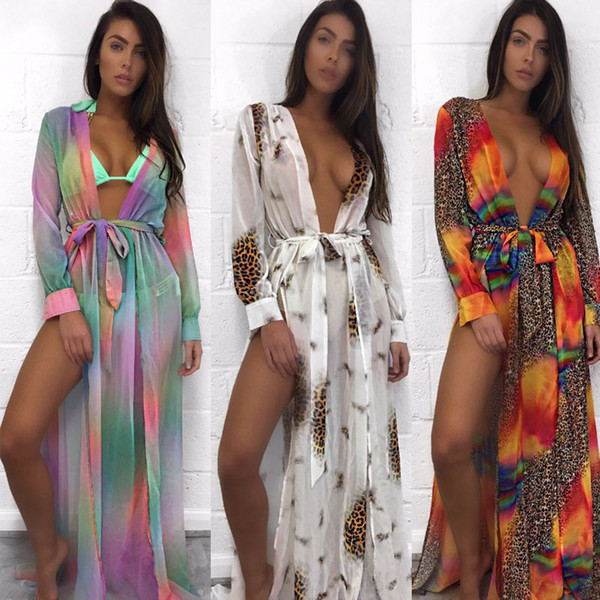 HIRIGIN New Womens Beachwear Swimwear Beach Wear Cover Up Kaftan Ladies Summer Blouses