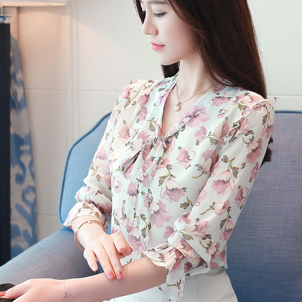 Broken flower small sweater female Han Fan 2018 summer suit new style fashionable Chiffon sweater, fresh and super fairy sleeves.