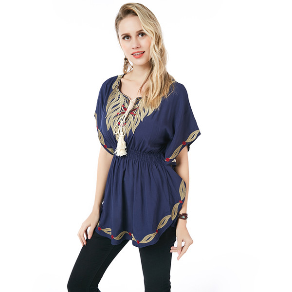 Beauty Garden Women T-Shirts Short Sleeve Pattern O-neck Casual T shirt Female Tees Cotton Elegant Ladies Tees Tops